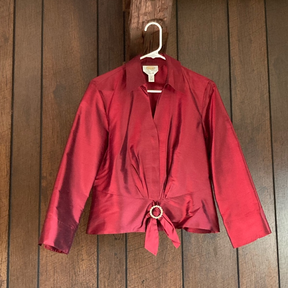 Talbots Silk Top, Size 10